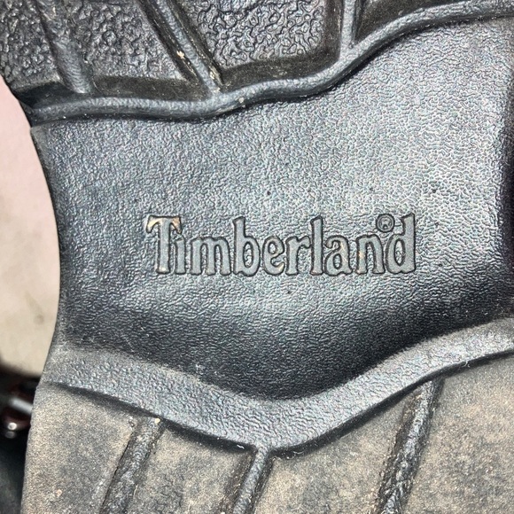 Timberland women’s size 7 Black Leather Lace Up Boots - Picture 12 of 14